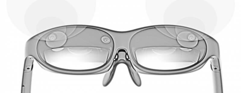 nreal glasses in monochrome