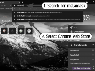 Search for MetaMask